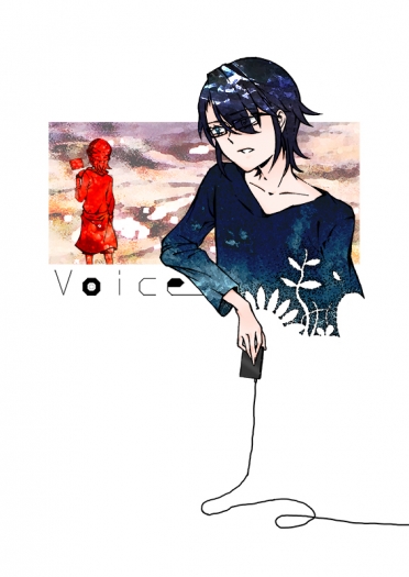 【K】猿美同人小說合誌《Voice》 封面圖