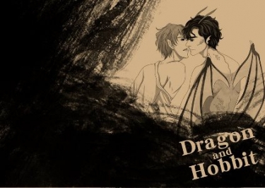 The Hobbit：Dragon&Hobbit(史矛革X比爾博) 封面圖