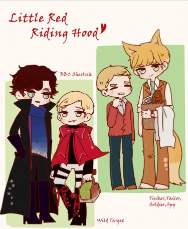 《Little Red Riding Hood》 封面圖