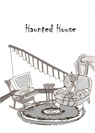 【膽小狗英雄】Haunted House (Katz X Courage) 封面圖