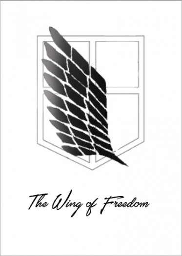 The Wing of Freedom 里佩同人小說本 封面圖