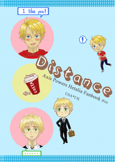 【APH】米英《Distance》 封面圖