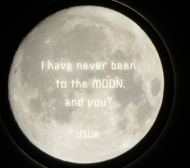 I have never been to the moon, and you? 封面圖
