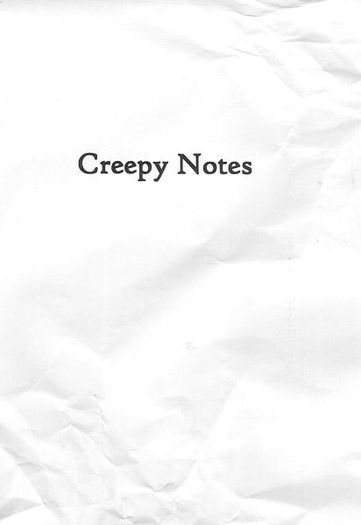Creepy Notes 封面圖