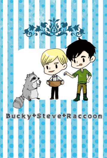 Bucky+Steve+Raccoon(簡稱BSR)