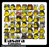 [戰國BASARA] BASARA-BANANA (戰B香蕉先生表情符號組)