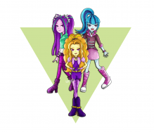 MLP - The Dazzlings 立牌