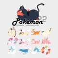 ｛Pokémon｝透明壓克力吊飾＂P2（全13種）