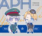 【APH】冷戰組貼紙