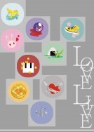 Love live 概念設計徽章