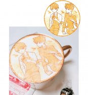 BTS 果&amp;糖形象咖啡糖霜片