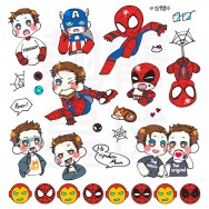 [印調中] HI Spider-Man 貼紙