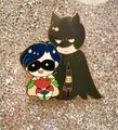 BruDick Batman & Robin活力雙雄金屬徽章