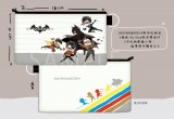 【DC】Batman&Robin帆布收納包+霧透造型貼紙