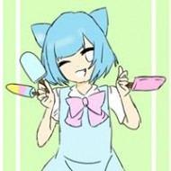 呆萌白兔