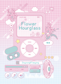 Flower Hourglass