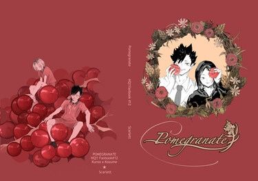 4月排球ONLY加印調查中【ハイキュー!!】黑研小說本《Pomegranate石榴》 封面圖