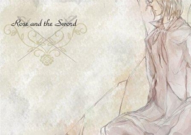 APH英法 海賊貴族本《薔薇與劍Rose and the Sword》 封面圖