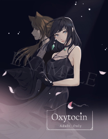 《Oxytocin》成人向原創百合本 封面圖