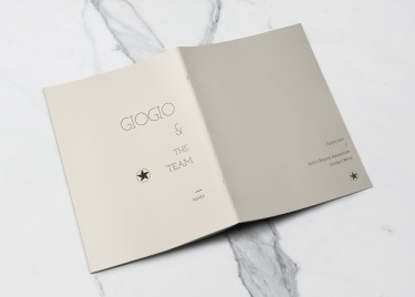 五部短篇小冊《GIOGIO &amp; THE TEAM》