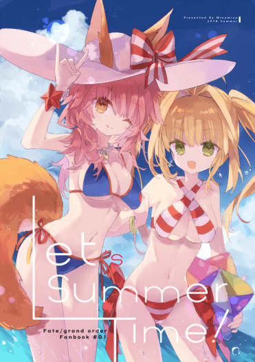 FGO全彩插圖本《Let's Summer Time! 》 封面圖