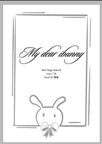 《 My dear ibunny 》