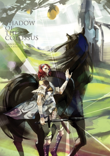 Shadow of the colossus fanbook 封面圖