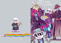 UNDERTALE 全彩插畫本 Very Cool!