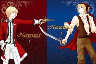 APH米英架空海盜小說本《Neverland》上+下冊 *瑕疵本通販開放中 封面圖