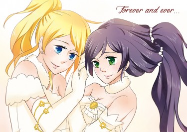 LOVELIVE《Forever and ever...》CP：繪里 x 希 封面圖
