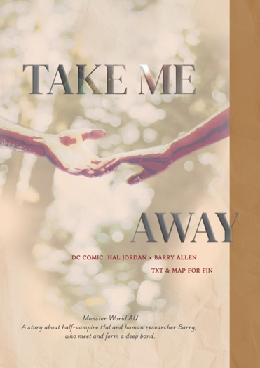 《TAKE ME AWAY》DC HalbarryAU本 封面圖