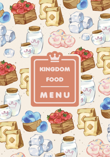 《薑餅人王國CookieRunKingdom》食物全彩插畫本 封面圖