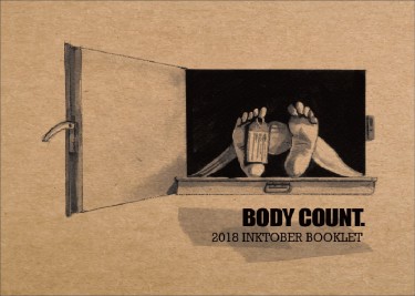 BODY COUNT. 2018 inktober booklet 封面圖