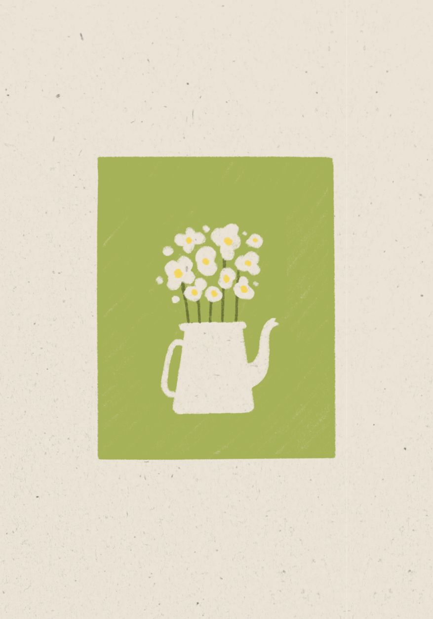 Bloom for me, would you? 封底圖
