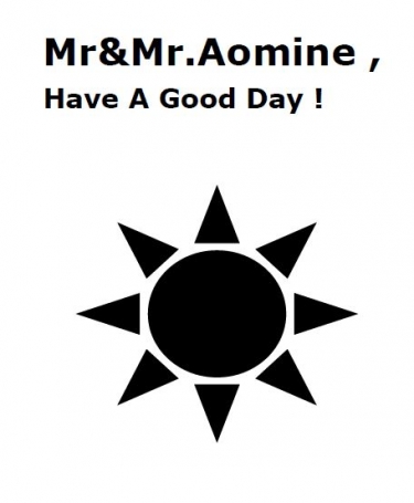 黑籃青黃無料小說《Mr&Mr.Aomine, have a good day!》 封面圖