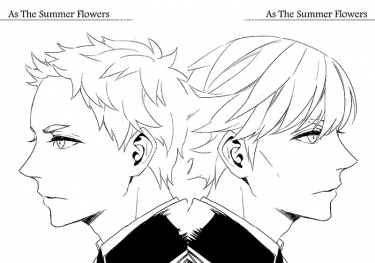 《As The Summer Flowers》UL閃伯小說本 封面圖