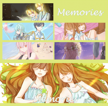 [原創插畫本]Memories 封面圖