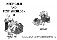 Keep Calm and Text Sherlock 3