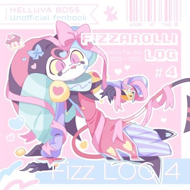 【Fizz LOG4】Fizzarolli 中心全彩塗鴉本