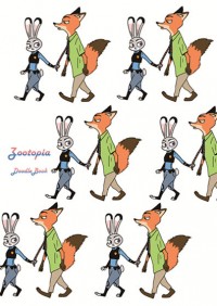 Zootopia Doodle Book 突發塗鴉插圖本