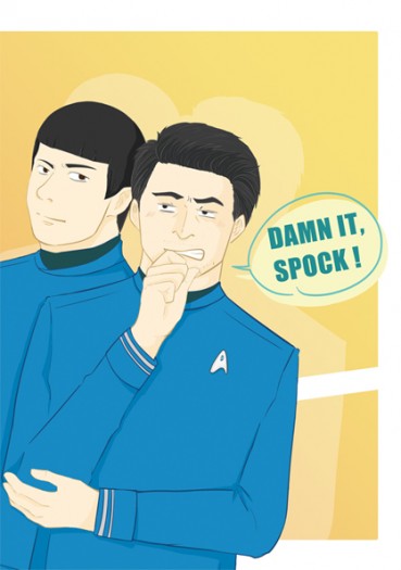 星際爭霸戰《Damn it, Spock !》SPONES突發小說薄本