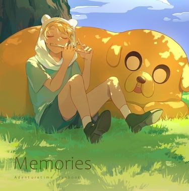 [探險活寶 Adventuretime] Memories 24p 21*21方形全彩插畫本 封面圖