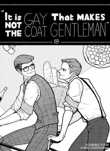 It's not the gay coat that makes the gentleman