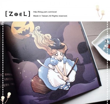 《Halloween全員變裝ZINE*Alice插畫原創本》 封面圖