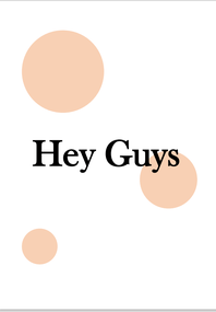 《Hey Guys》無料本