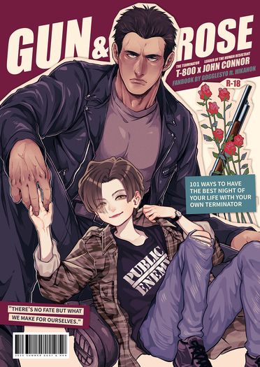 【T2】Gun and rose 封面圖