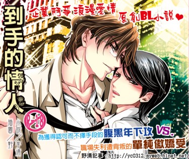 [野清記事]到手的情人‧原創BL小說