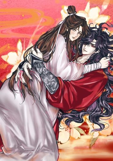 花開滿榻畫春意
