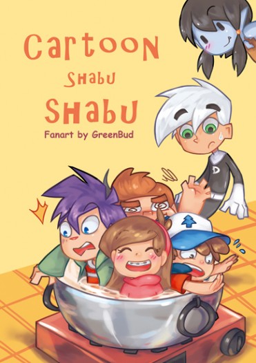 Cartoon Shabu shab歐美唰唰鍋 (歐美插畫合本)