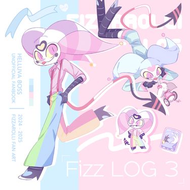 【Fizz LOG3】Fizzarolli 中心全彩塗鴉本